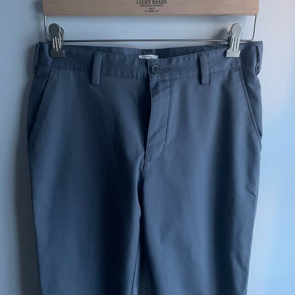 Adidas Golf • Gray Water-Repellent 4-Way Stretch Tapered Pants Size 30x32 - Picture 4 of 8